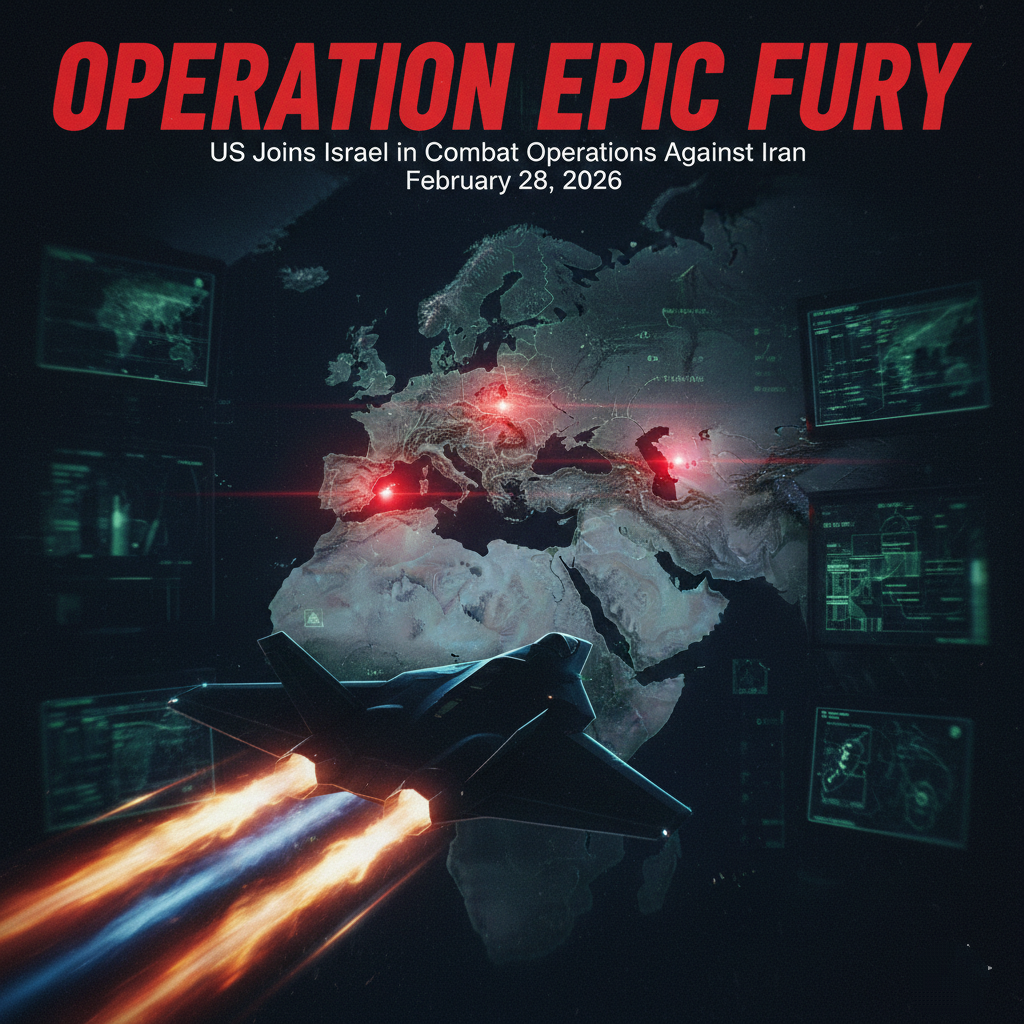 US Joins Israel in Combat Operations Against Iran