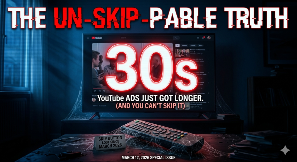 YouTube ad poster
